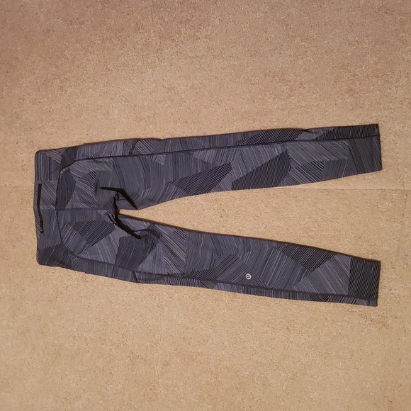 Lululemon Women's Speed Up Etch Hail Midnight Navy Release Tights - Picture 2 of 15